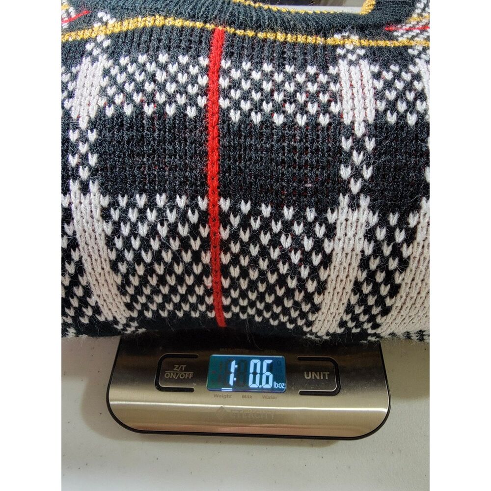 Vintage Midnight Blues Tokyo Fashion Women's Plaid Sweater - Medium - Picture 5 of 5